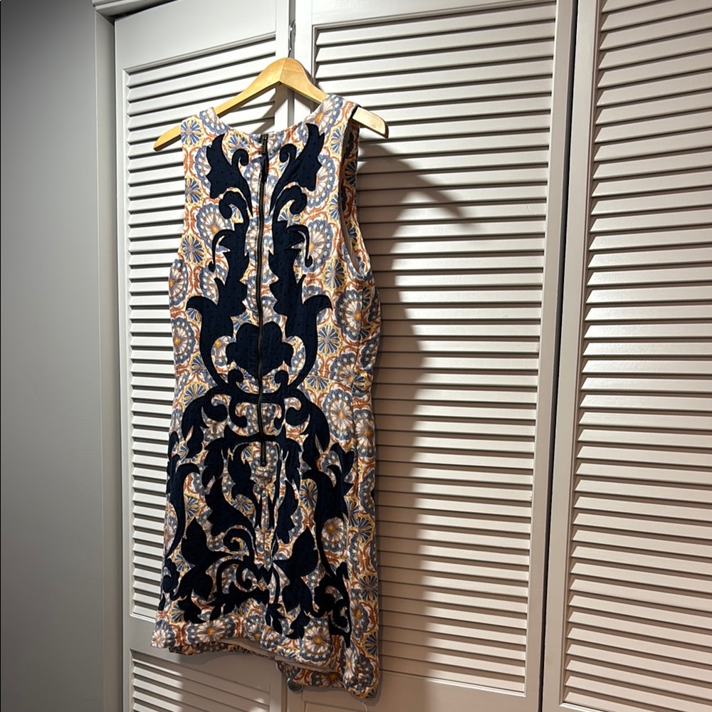 Vanessa Virginia Anthropologie Embroidered Sheath Dress - Picture 5 of 7